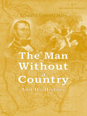 cover image of The Man Without a Country and Its History
